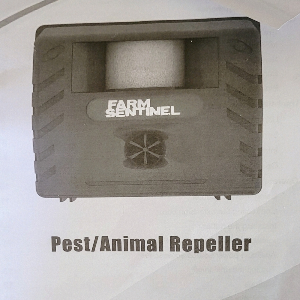 NIB FARM SENTINEL ULTRASONIC PEST/ANIMAL REPELLER